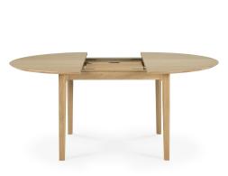 C139002194 Ethnicraft Bok Extendable Round Dining Table Oak Natural 03