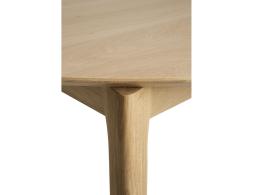 C139002194 Ethnicraft Bok Extendable Round Dining Table Oak Natural 08