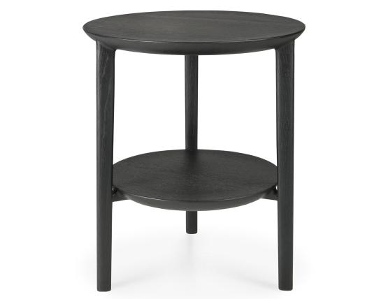 C139002202 Ethnicraft Bok Side Table Black 02