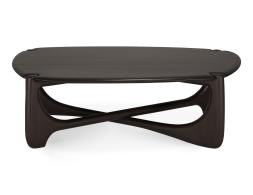 C139002598 Ethnicraft Pi Coffee Table Mahogany Dark Brown 134cm 02
