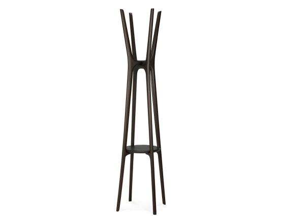 C139002580 Ethnicraft Coat Stand Mahogany Dark Brown 01