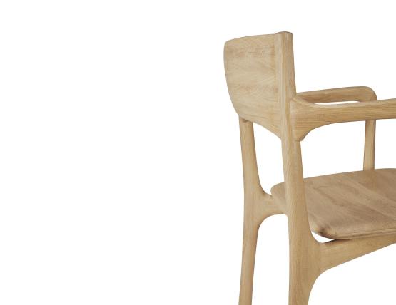 C139002616 Ethnicraft Dining Armchair Oak Natural 08