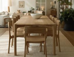 C139002625 Ethnicraft Pi Dining Table Oak Natural 240cm 03