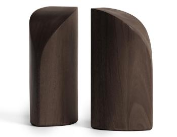 PI Set of 2 Book Ends Mahogany-Dark Brown by Ethnicraft image