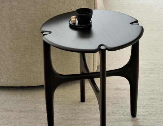 C139002658 Ethnicraft Pi Side Table Mahogany Dark Brown 03