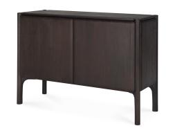 C139002664 Ethnicraft Pi Sideboard Teak Dark Brown 2 Doors 03