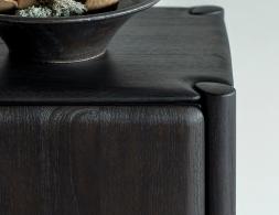 C139002664 Ethnicraft Pi Sideboard Teak Dark Brown 2 Doors 05