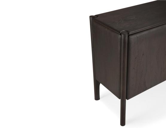 Ethnicraft Pi Sideboard Dark Brown Feature 01