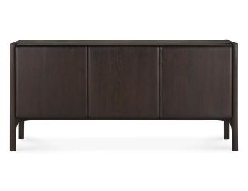 PI Sideboard Teak-Dark Brown 174cm 3 Doors by Ethnicraft image