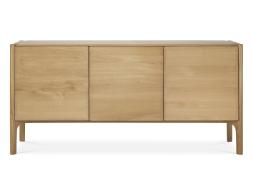 C139002676 Ethnicraft Pi Sideboard Oak Natural 3 Door 01