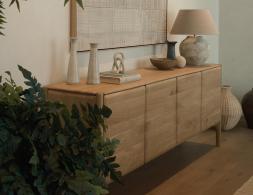C139002679 Ethnicraft Pi Sideboard Oak Natural 4 Door 05
