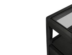 C139002781 Ethnicraft Spindle Bedside Table Black 06