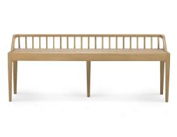 C139002793 Ethnicraft Spindle Bench Oak Natural 02