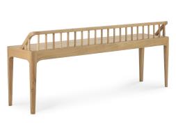 C139002793 Ethnicraft Spindle Bench Oak Natural 06