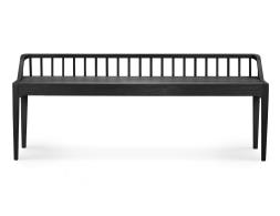 C139002790 Ethnicraft Spindle Bench Oak Black 01