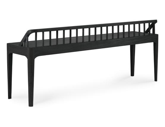 C139002790 Ethnicraft Spindle Bench Oak Black 07