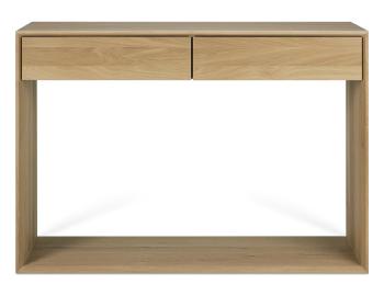 Nordic 2 Drawer Console Oak-Natural 120cm by Ethnicraft image