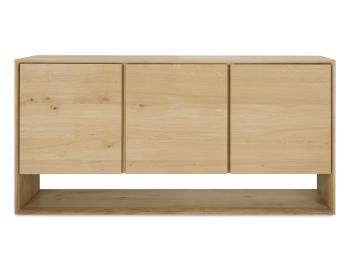 Nordic Sideboard Oak-Natural 3 Doors by Ethnicraft image