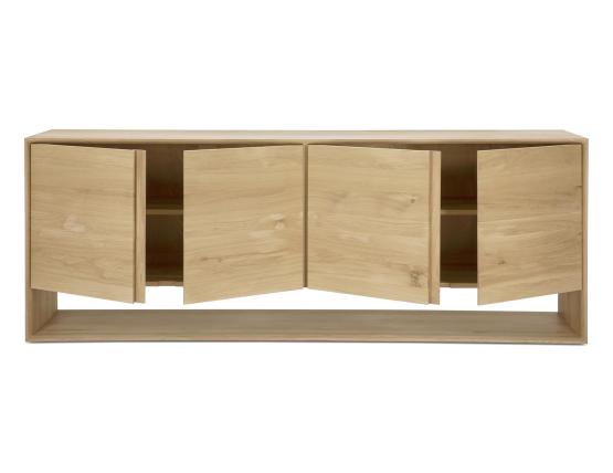 C139002480 Ethnicraft Nordic Sideboard Oak Natural 4 Door 02