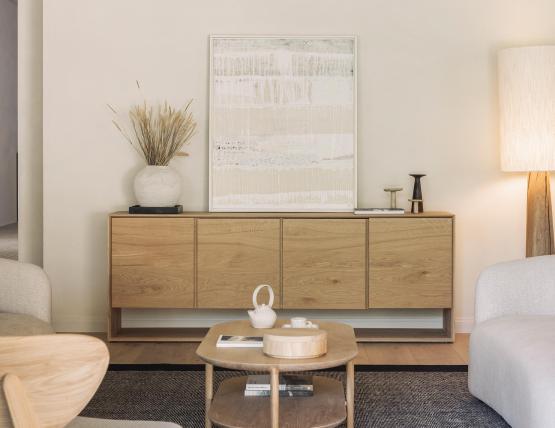 C139002480 Ethnicraft Nordic Sideboard Oak Natural 4 Door 04