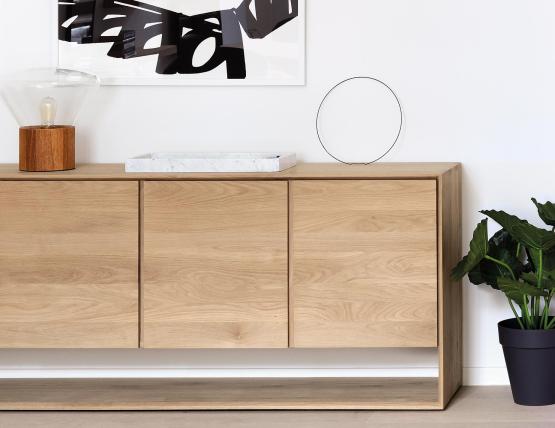 C139002480 Ethnicraft Nordic Sideboard Oak Natural 4 Door 05