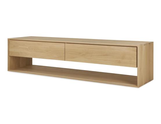 C139002490 Ethnicraft Nordic Tv Cupboard Oak Natural 180cm 02