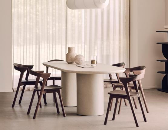Ethnicraft Elements Dining Table 240cm Bok Dining Table Brown 01