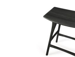 C139002536 Ethnicraft Osso Counter Stool Oak Black 10