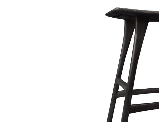 C139002536 Ethnicraft Osso Counter Stool Oak Black 11