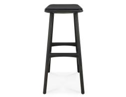 C139002542 Ethnicraft Osso Counter Stool Oak Black Black Leather 06