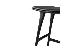 C139002542 Ethnicraft Osso Counter Stool Oak Black Black Leather 10
