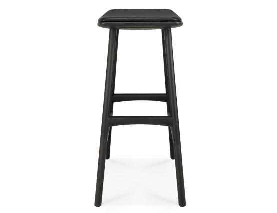 C139002542 Ethnicraft Osso Counter Stool Oak Black Black Leather 06