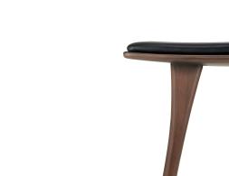 C139002545 Ethnicraft Osso Counter Stool Teak Brown Black Leather 08