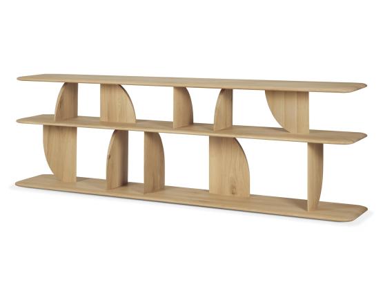 C139002403 Ethnicraft Geometric Sofa Console Oak Natural 210cm 02