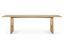 C139002406 Ethnicraft Geometric Dining Table Oak Natural 02