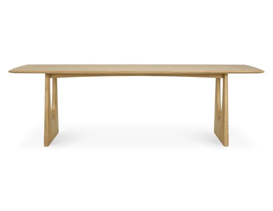 C139002406 Ethnicraft Geometric Dining Table Oak Natural 02
