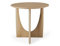 C139002418 Ethnicraft Geometric Side Table Oak Natural 02