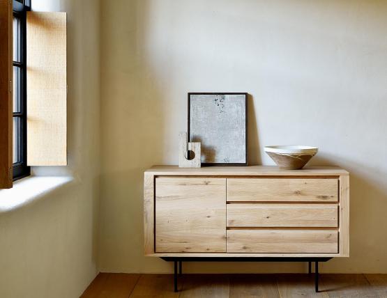 C139002757 Ethnicraft Shadow Sideboard With Drawers 134cm 03