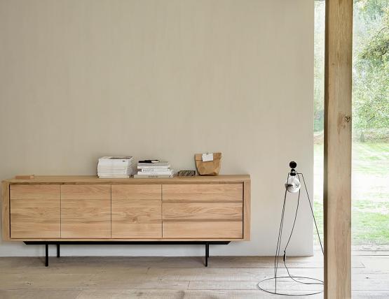 C139002745 Ethnicraft Shadow Sideboard With Drawers 224cm 03