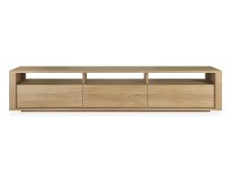 C139002769 Ethnicraft Shadow Tv Unit Oak Natural 210cm 01