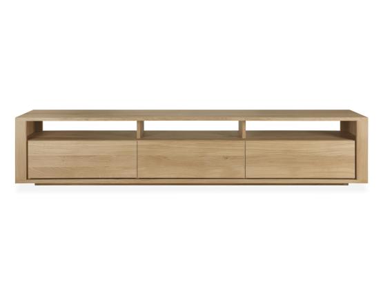 C139002769 Ethnicraft Shadow Tv Unit Oak Natural 210cm 01