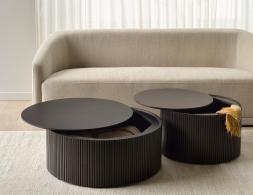 Ethnicraft Roller Max Coffee Table Group Lifestyle 06