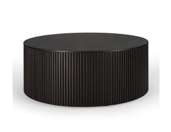 Roller Max Coffee Table Mahogany-Dark Brown 80cm by Ethnicraft image