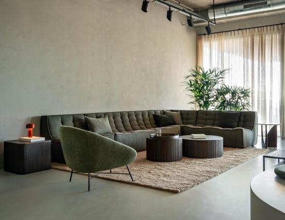 Ethnicraft Roller Max Coffee Table Group Lifestyle 01