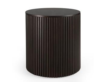 Roller Max Side Table Mahogany-Dark Brown by Ethnicraft image