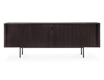 Roller Max Sideboard Teak-Off Black 224cm by Ethnicraft image