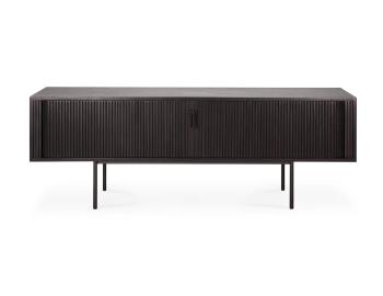 Roller Max TV Unit Mahogany-Off Black 162cm by Ethnicraft image