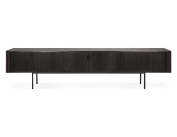 Roller Max TV Unit Mahogany-Off Black 242cm by Ethnicraft image