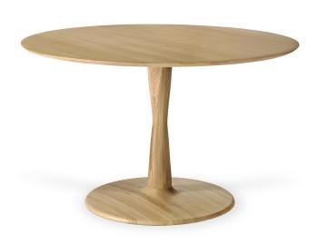 Torsion Round Dining Table Oak-Natural 127cm by Ethnicraft image