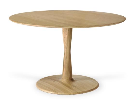 Ethnicraft Torsion Dining Table Oak Natural 127cm 01